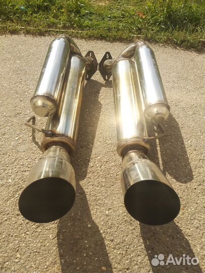 Спортивный выхлоп BraafaTeam infiniti fx35/37/qx70