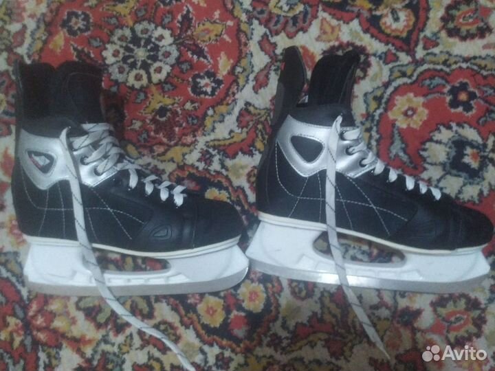 Коньки хоккейные atemi мужские