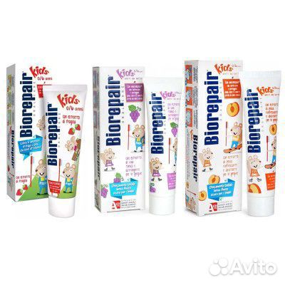 Зубная паста Biorepair для детей и взрослых.(0+)