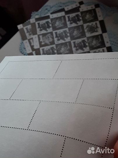 1 Лист марок шахматы 2022