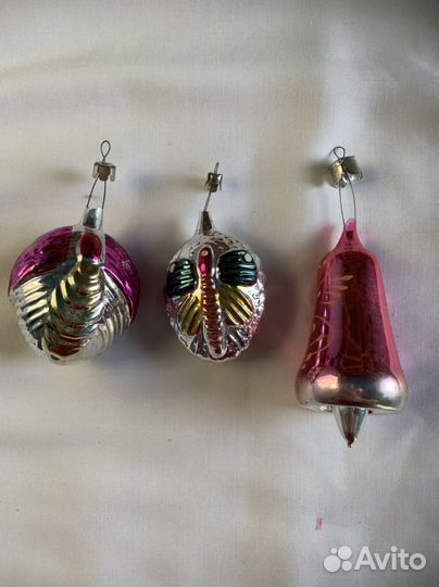 Елочные игрушки СССР