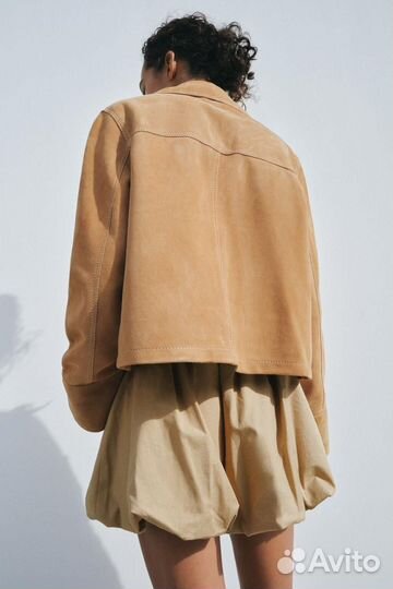 Жакет Zara кожаный