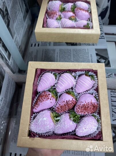 Клубника в шоколаде (букеты из клубники в шоколад