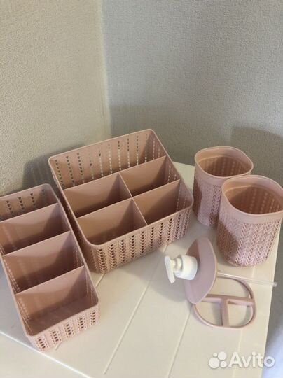 Набор для ванной, оганайзеры