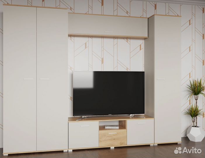 Гостиная модульная Афина Кашемир