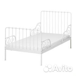 Кровать IKEA minnen металлическая