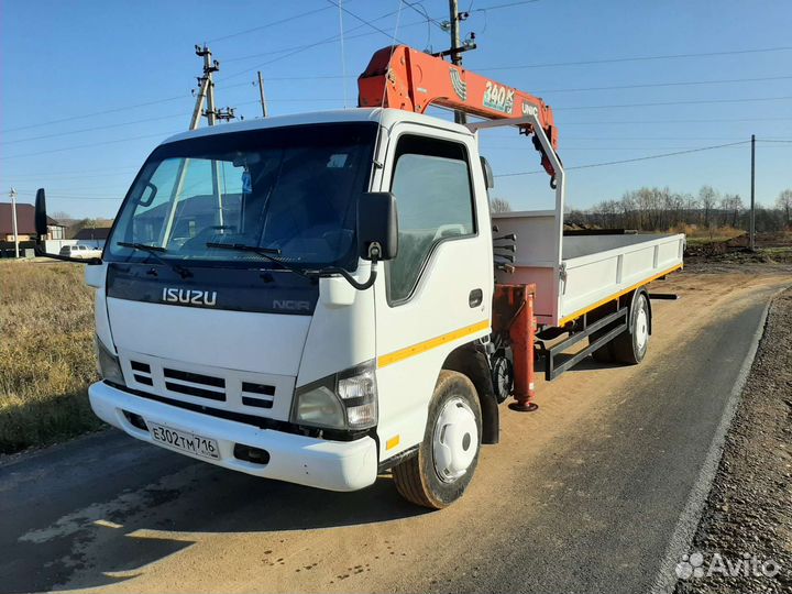 Isuzu NQR71P с КМУ, 2007