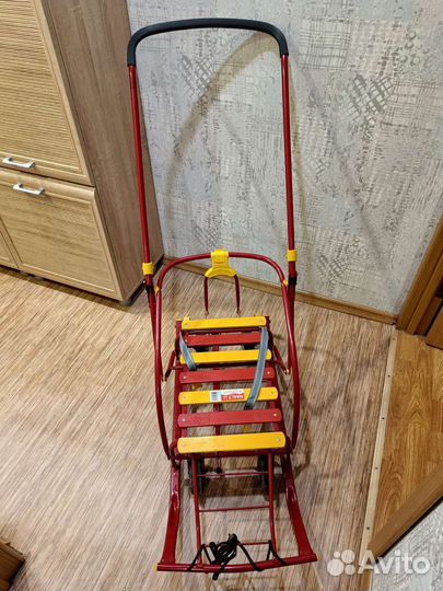 Санки с колесами