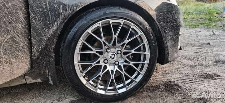 Литье диски r17 4x100 с резиной
