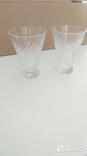 Хрустальная салфетница