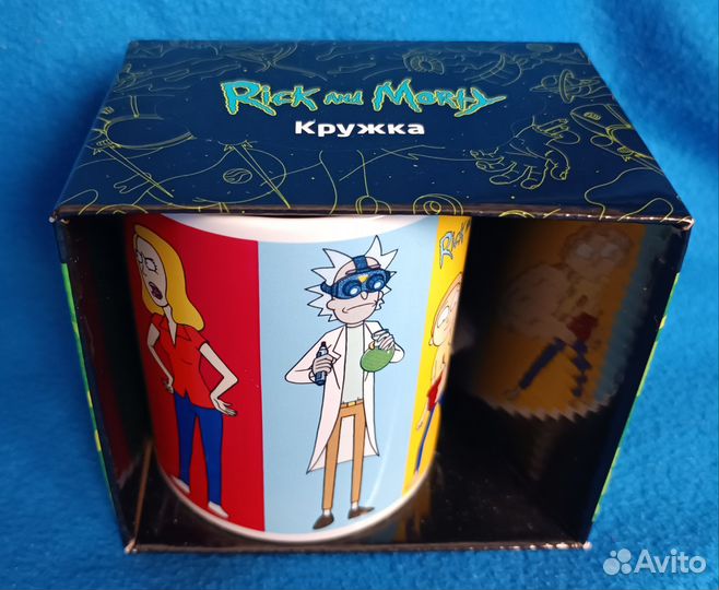 Коллекционная кружка Рик и Морти