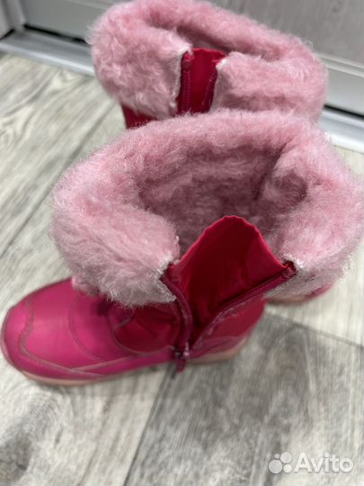 Сапожки для девочки. Зима