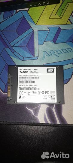 SSD WD green 240 gb