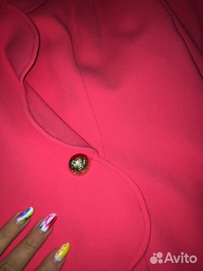 Классное платье пиджак 48 эффектное