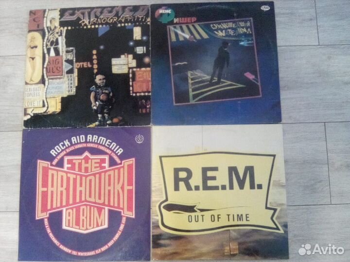 Виниловые пластинки мелодичного рока(зарубежный)