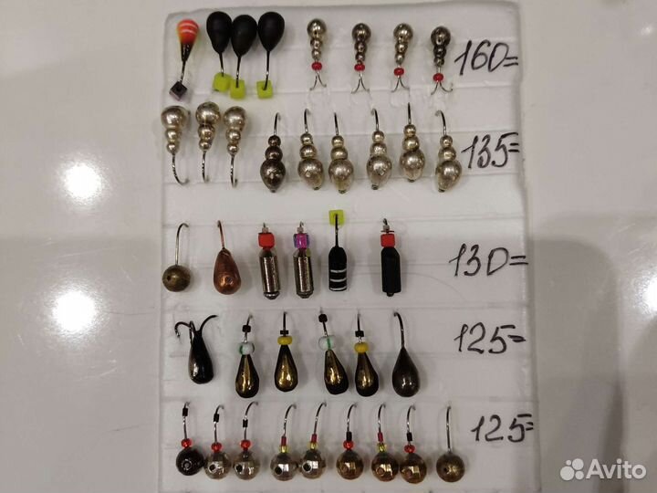 Мормышки вольфрамовые