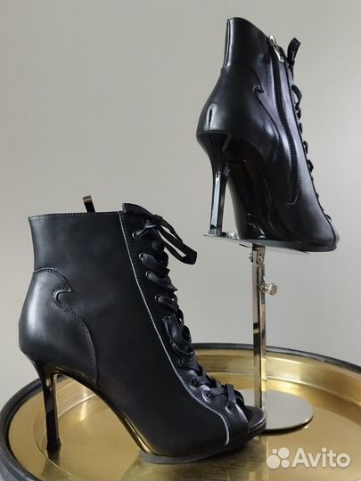 Хилсы литая подошва, натуральная кожа, размер 38