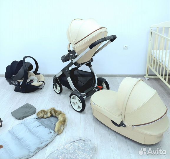 Коляска stokke Crusi 3 в 1