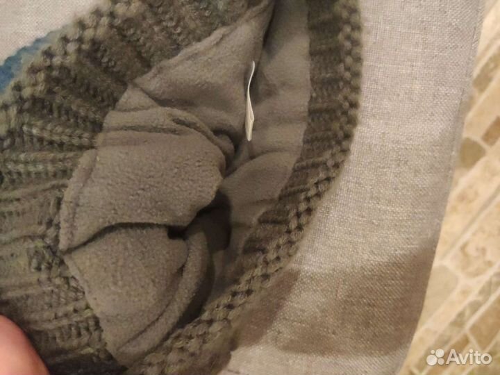 Шапка для мальчика демисезонная р 52-54