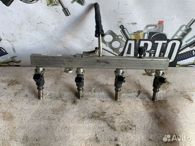 Chevrolet aveo т250 рампа с форсунками