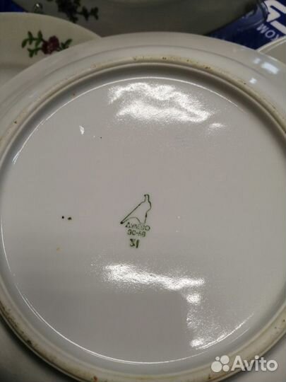 Тарелки Дулево 1968г