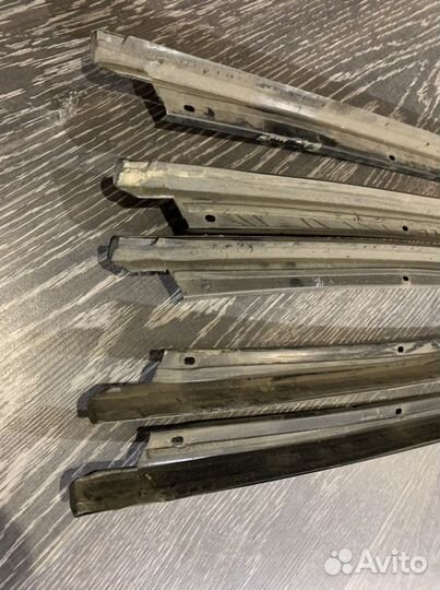 Молдинги лобового стекла jaguar s-type