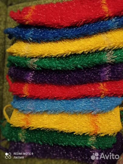 Мочалка ручной работы