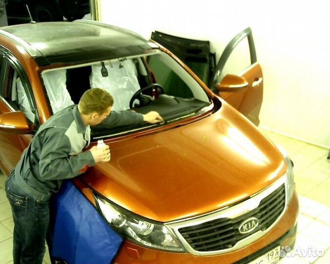 Лобовое стекло Киа Спортейдж