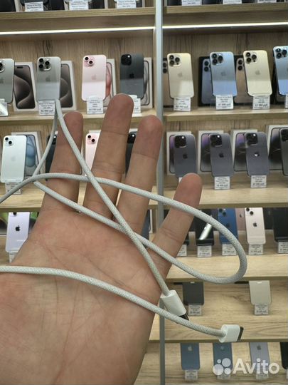 Кабель apple оригинал type c type c