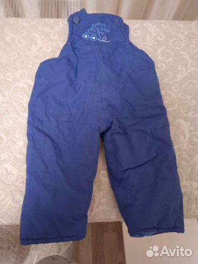 Теплые брюки для мальчика