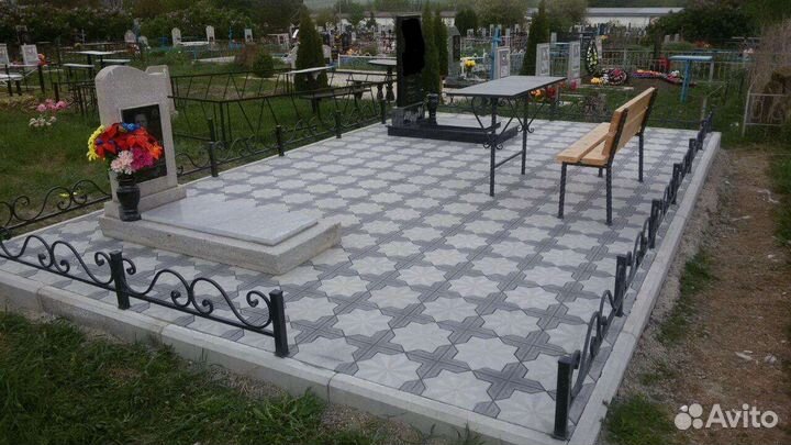 Ритуальные услуги благоустройство ограды