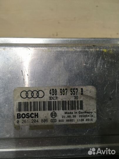 Блок управления двигателем Ауди А6 С5 4B0907557B