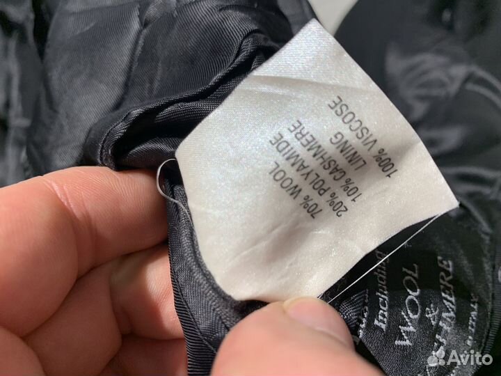 Оригинальное пальто Pierre Cardin шерсть и кашемир