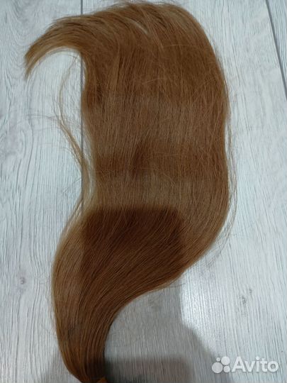 Волосы натуральные на капсулах новые