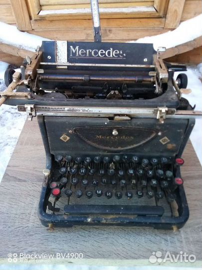 Печатная машинка Мercedes