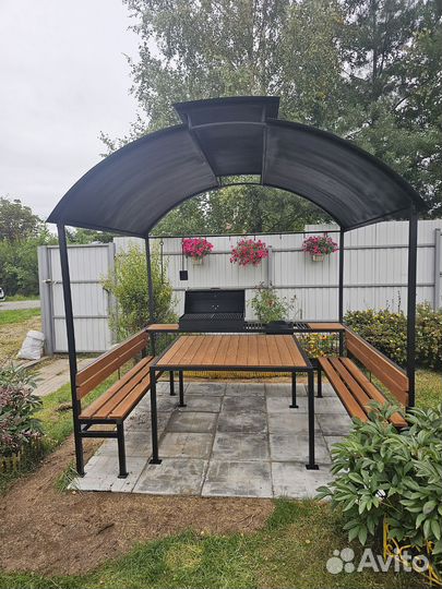 Мангал беседка
