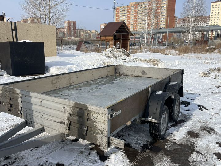 Прицеп легковой двухосный бу 2\ 3,5