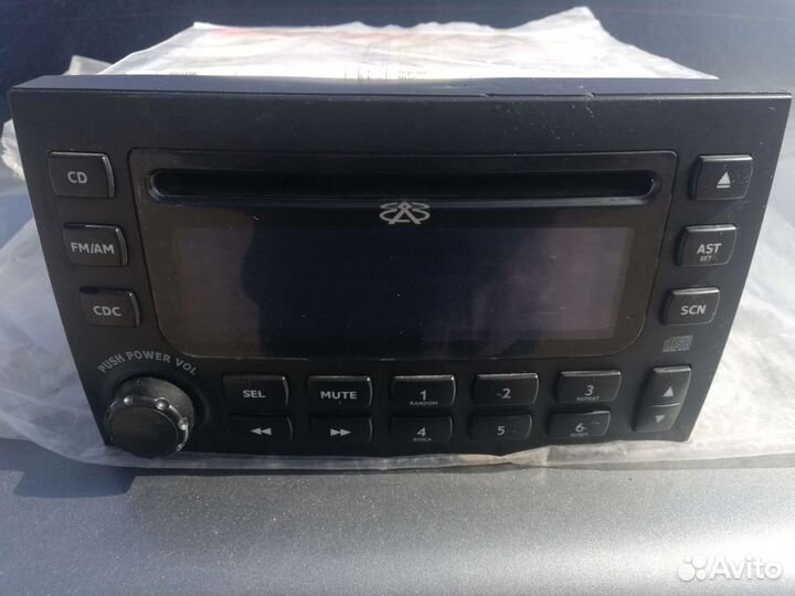 Штатная магнитола CD на Chery Tigo