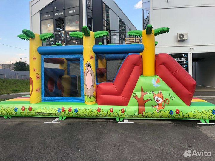 Детский надувной батут прокат