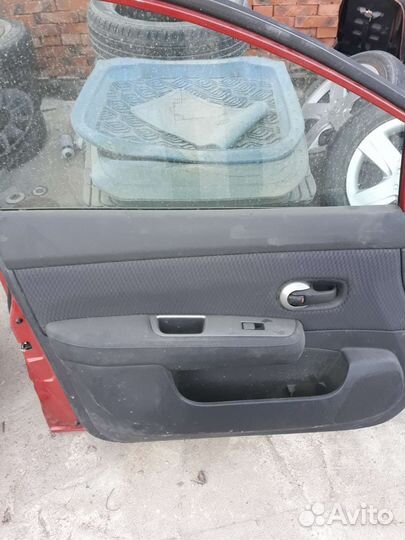 Дверь левая nissan tiida на запчасти