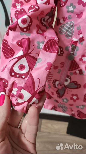 Куртка демисезонная для девочки 104 reike