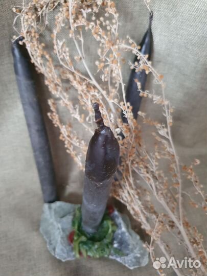 Магические ритуальные восковые свечи ручной работы