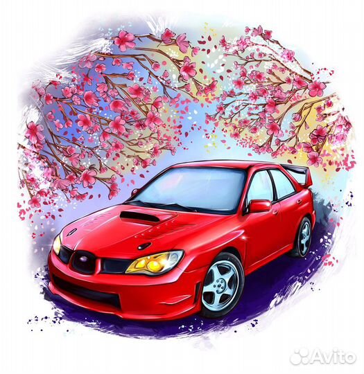 Цифровой портрет/Арт автомобиля