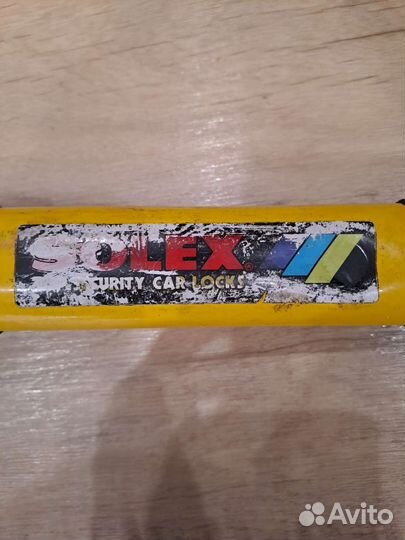 Защита на руль противоугонная solex