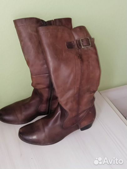 Сапоги женские натуральная кожа