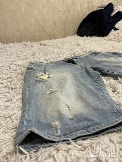 Джинсовые шорты Adidas