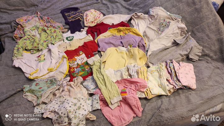 Детские вещи на девочку пакетом от 0 до 1года