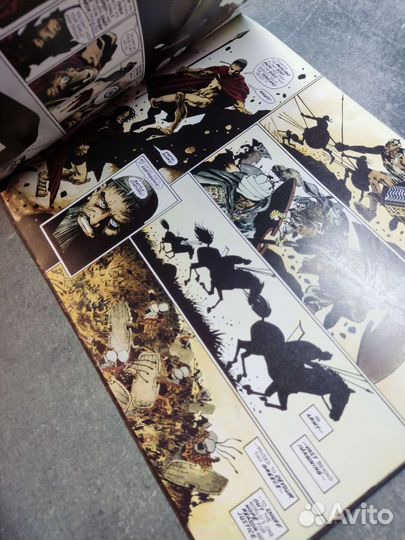 Комикс 300 спартанцев