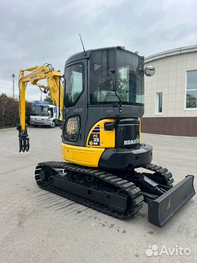Мини-экскаватор Komatsu PC35MR-1, 2015