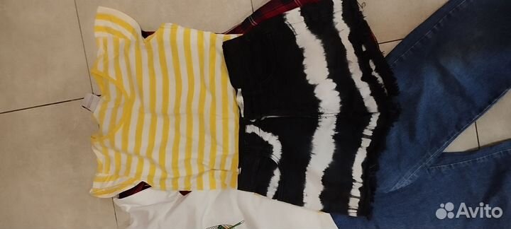 Летняя одежда на девочку пакетом 146-152